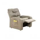 Poltrona Matrix Reclinável Azera - Marrom Dourado