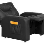 Poltrona Matrix Reclinável Azera - Preto Corino