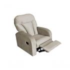 Poltrona Matrix Reclinável Bronco - Capuccino Veludo