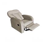 Poltrona Matrix Reclinável Bronco - Capuccino Veludo