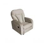 Poltrona Matrix Reclinável Bronco - Capuccino Veludo