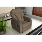 Poltrona Matrix Reclinável Bronco - Marrom  Veludo