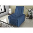 Poltrona Matrix Reclinável Sandero - Azul Light