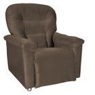 Poltrona Matrix Reclinável Troller - Veludo Marrom