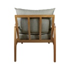 Poltrona Maya Agarb Decor Linho Bege