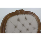 Poltrona Medalhão Capitonê E Tachas Verniz Imbuia E Veludo Be