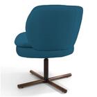 Poltrona Melissa Xis B-170 Veludo Azul Cobalto