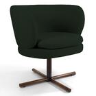 Poltrona Melissa Xis B-303 Veludo Verde Musgo