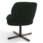 Poltrona Melissa Xis B-303 Veludo Verde Musgo