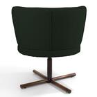 Poltrona Melissa Xis B-303 Veludo Verde Musgo