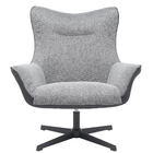 Poltrona Metropolitan - Preto E Cinza