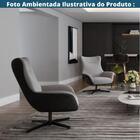 Poltrona Metropolitan - Preto E Cinza