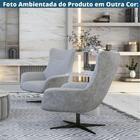 Poltrona Metropolitan - Preto E Cinza