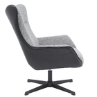 Poltrona Metropolitan - Preto E Cinza