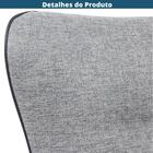 Poltrona Metropolitan - Preto E Cinza