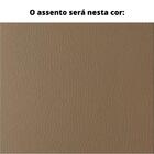 Poltrona Mh-3710 Herval Madeira Laca Fosca Branca Assento Est