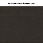 Poltrona Mh-3788 Herval Base Metal Laca Fosca Preto Metalizad