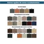 Poltrona Mh-3788 Herval Base Metal Laca Fosca Preto Metalizad