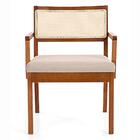 Poltrona Mh-3793 Herval Madeira Maciça Com Palha Natural Linh