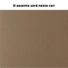 Poltrona Mh-3794 Herval Madeira Amêndoa Assento Estofado Marr