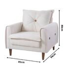 Poltrona Miami - Bege