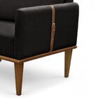 Poltrona Milla Luxo 80 Cm X 82 Cm X 76 Cm Preto