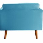 Poltrona Moderna Decoração Sala, Varanda, Recepção Luma Azul