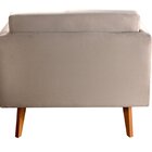 Poltrona Moderna Decoração Sala, Varanda, Recepção Luma Cinza