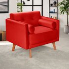 Poltrona Moderna Decoração Sala, Varanda, Recepção Luma Verme