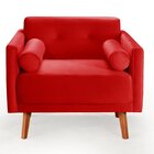 Poltrona Moderna Decoração Sala, Varanda, Recepção Luma Verme