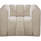 Poltrona Mona Decorativa Retrô Moderna Sala De Estar Marrom