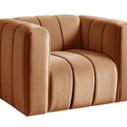 Poltrona Mona Decorativa Retrô Moderna Sala De Estar Terracota