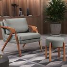 Poltrona Mona Luxo Madeira Maciça