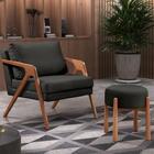 Poltrona Mona Luxo Madeira Maciça