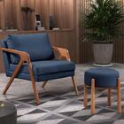 Poltrona Mona Luxo Madeira Maciça