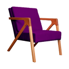 Poltrona Monalisa Decorativa Veludo Cores - Ds Estofados - Ro