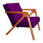 Poltrona Monalisa Decorativa Veludo Cores - Ds Estofados - Ro