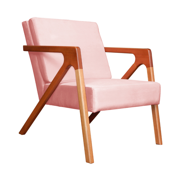 Poltrona Monalisa Decorativa Veludo Cores - Ds Estofados - Ro