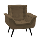 Poltrona Monica - Matrix - Light Marrom Claro