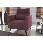 Poltrona Mx Chicago Veludo Canela