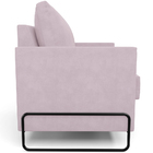 Poltrona Namoradeira 1 Lugar Sala De Estar Malta L02 Suede Ro
