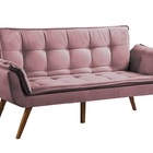 Poltrona Namoradeira 3 Lugares -rose