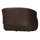 Poltrona Namoradeira Beatriz 2 Lugares Tecido Suede Com Compo