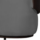 Poltrona Namoradeira Beatriz 2 Lugares Tecido Suede Com Compo