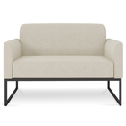 Poltrona Namoradeira Decorativa Isabella Base Industrial Linh