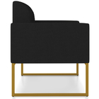 Poltrona Namoradeira Decorativa Isabella Base Industrial Linh