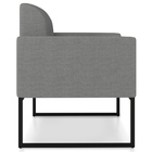 Poltrona Namoradeira Decorativa Isabella Base Industrial Linh