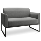 Poltrona Namoradeira Decorativa Isabella Base Industrial Linh