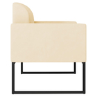 Poltrona Namoradeira Decorativa Isabella Base Industrial Sued