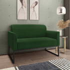 Poltrona Namoradeira Decorativa Isabella Base Industrial Sued